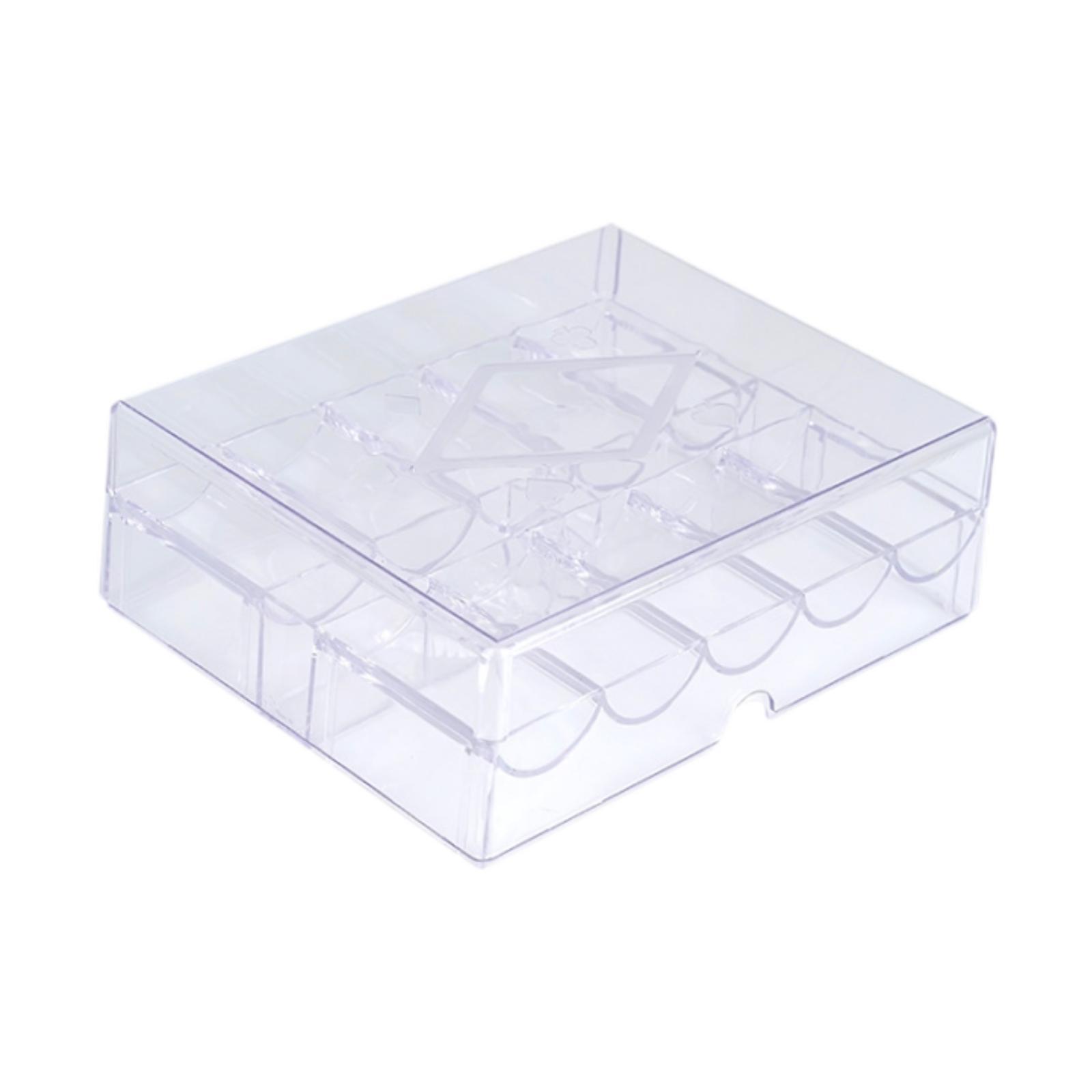 Board Game With Chips - Capa de chip transparente acrílica, organizador