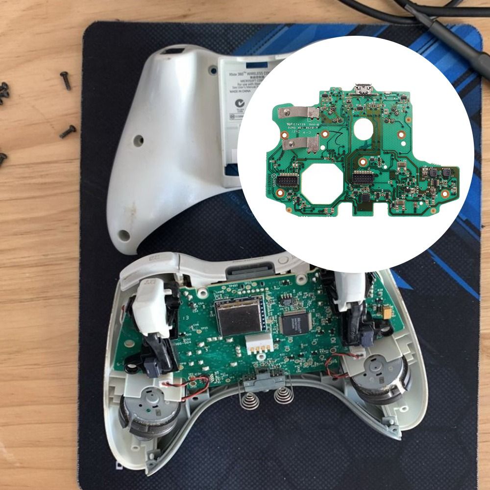 Board Game With Chips - Circuit Board for Game Controller, Series