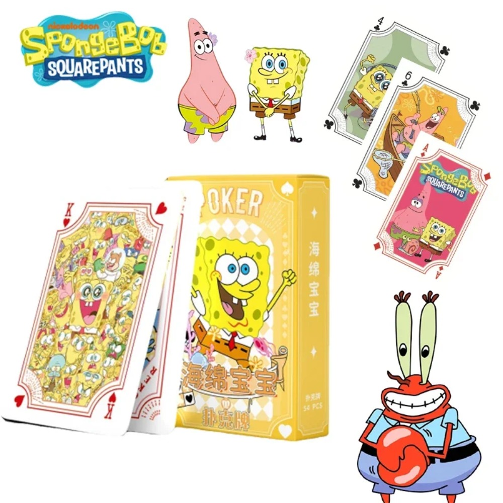Card Game Deck - 54 Cartas/caixa de Poker do Bob