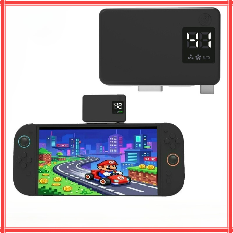 Board Game Heat - Ventilador Inteligente com Display de Temperatura
