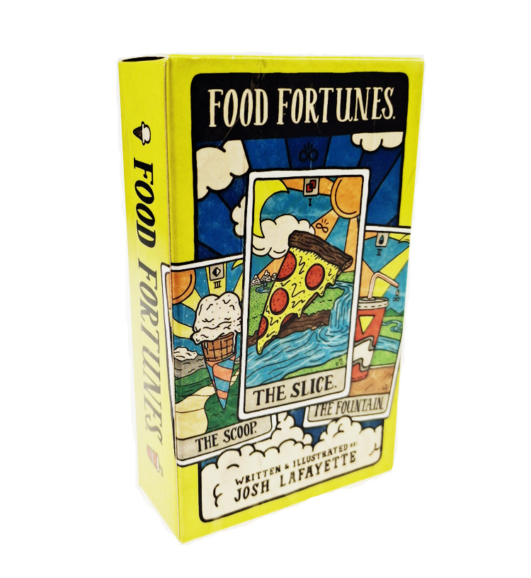 Board Game Illustrator - Novo 78 cartas ilustradas de comida