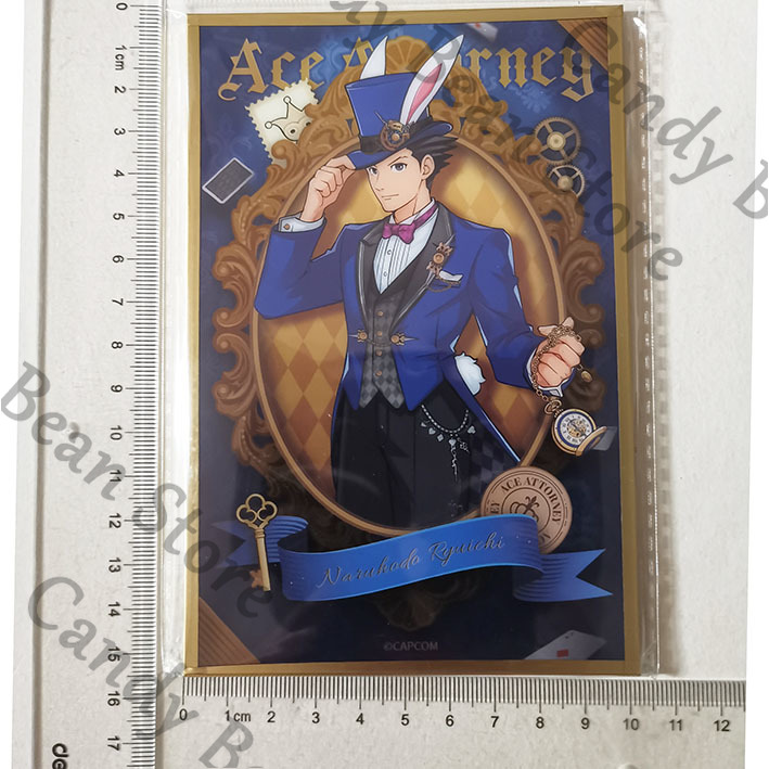 Board Game Illustrator - Ace Attorney Genuíno Anime Phoenix Wright