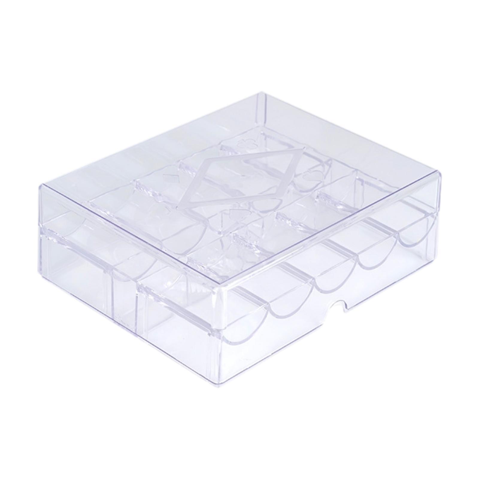 Capa de chip transparente acrí - Board Game With Chips avaliação e preço