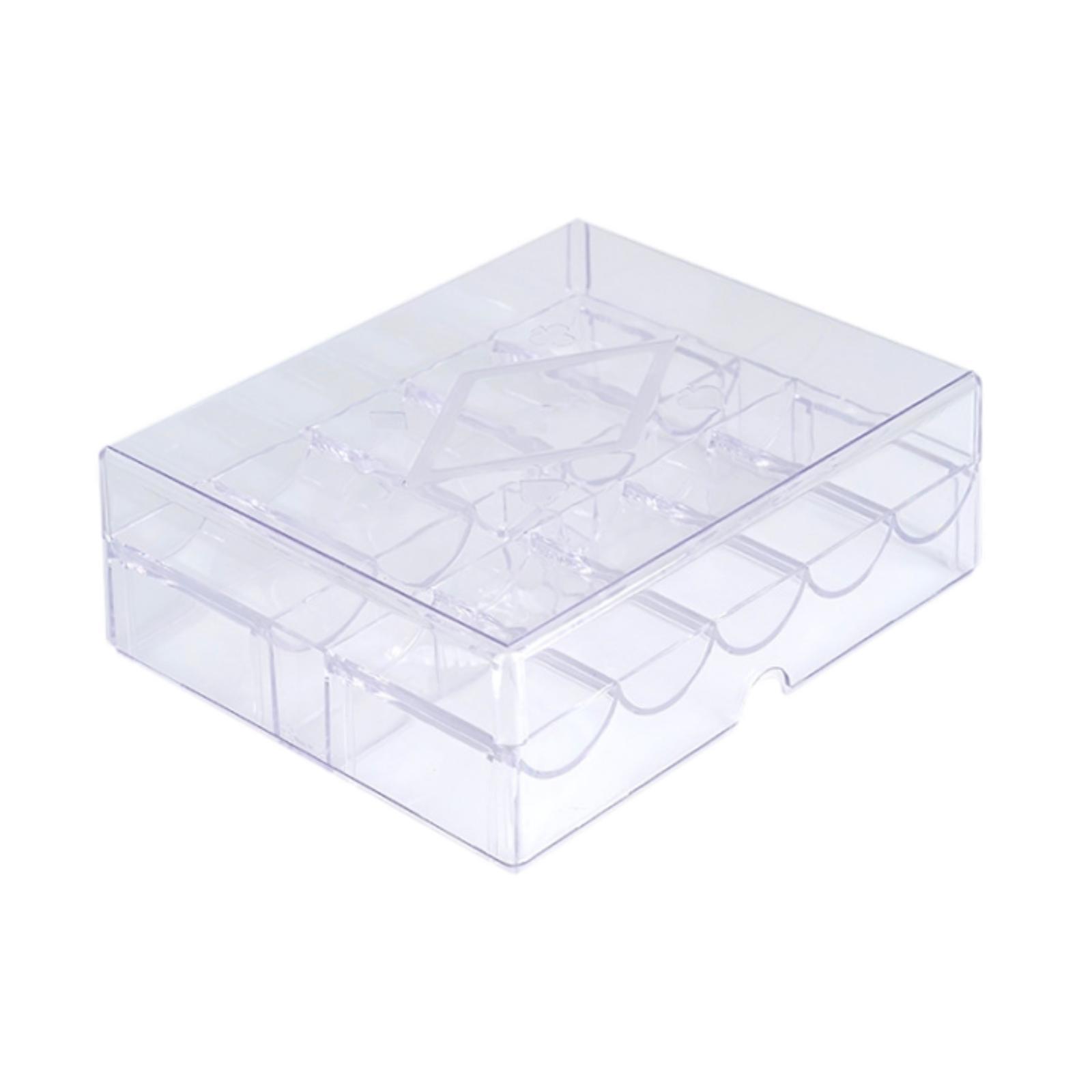 Capa de chip transparente acrí - Board Game With Chips avaliação e preço