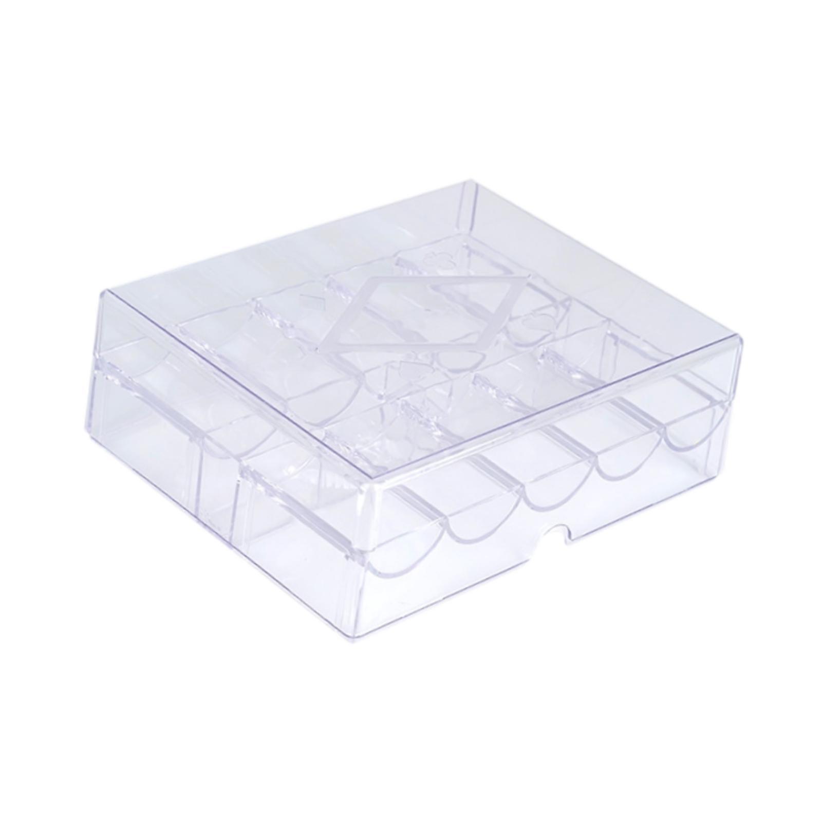 Capa de chip transparente acrí - Board Game With Chips avaliação e preço