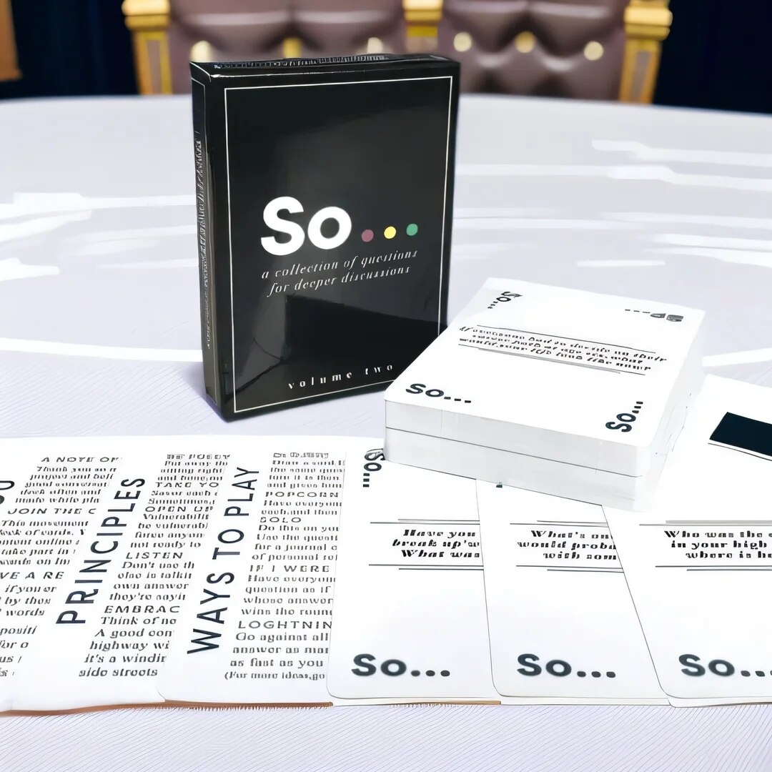 Cartas jogo de tabuleiro conve - Board Game Question avaliação e preço