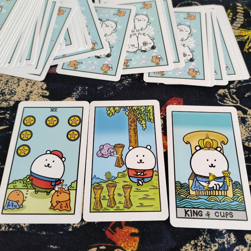 Jogo de Cartas de Tarot Urso F - Card Game Deck avaliação e preço