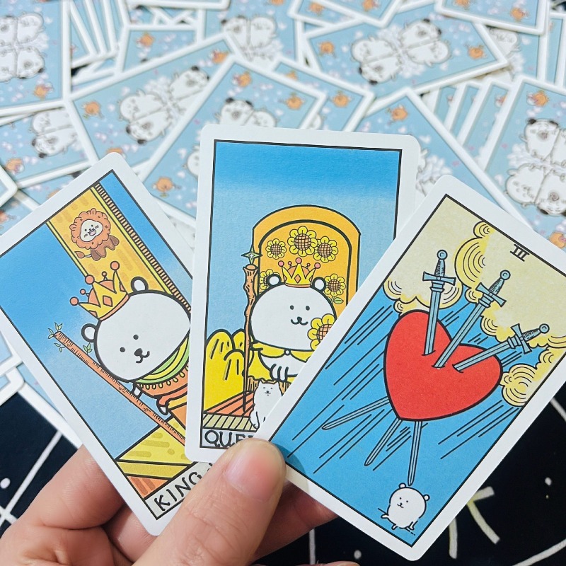 Jogo de Cartas de Tarot Urso F - Card Game Deck avaliação e preço