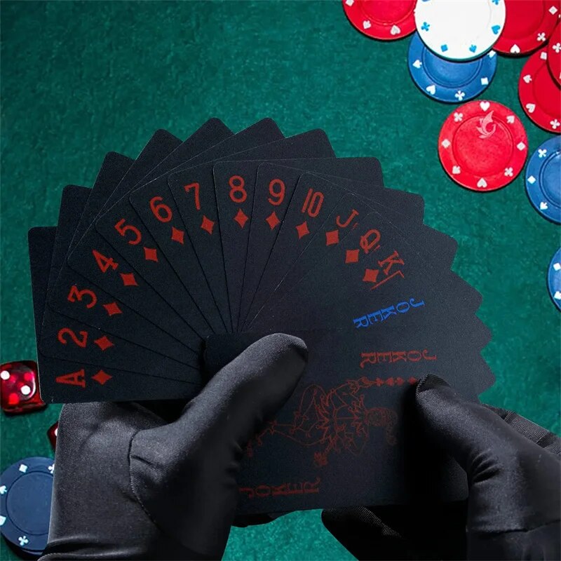 Cartas de pôquer de plástico à - Board Game With Chips avaliação e preço