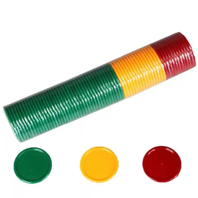 Fichas de pôquer 3.2cm 3 cores - Board Game With Chips avaliação e preço