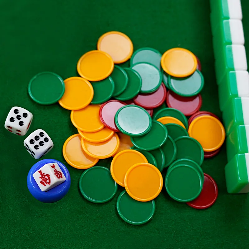 Fichas de pôquer 3.2cm 3 cores - Board Game With Chips avaliação e preço