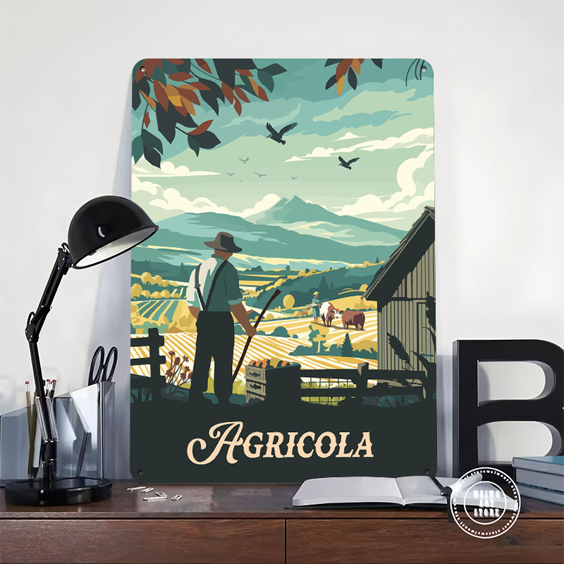 Poster Metálico com Textura 3D - Board Game Illustrator avaliação e preço