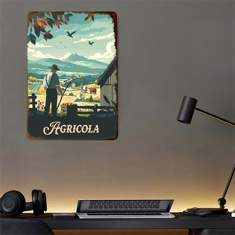 Poster Metálico com Textura 3D - Board Game Illustrator avaliação e preço