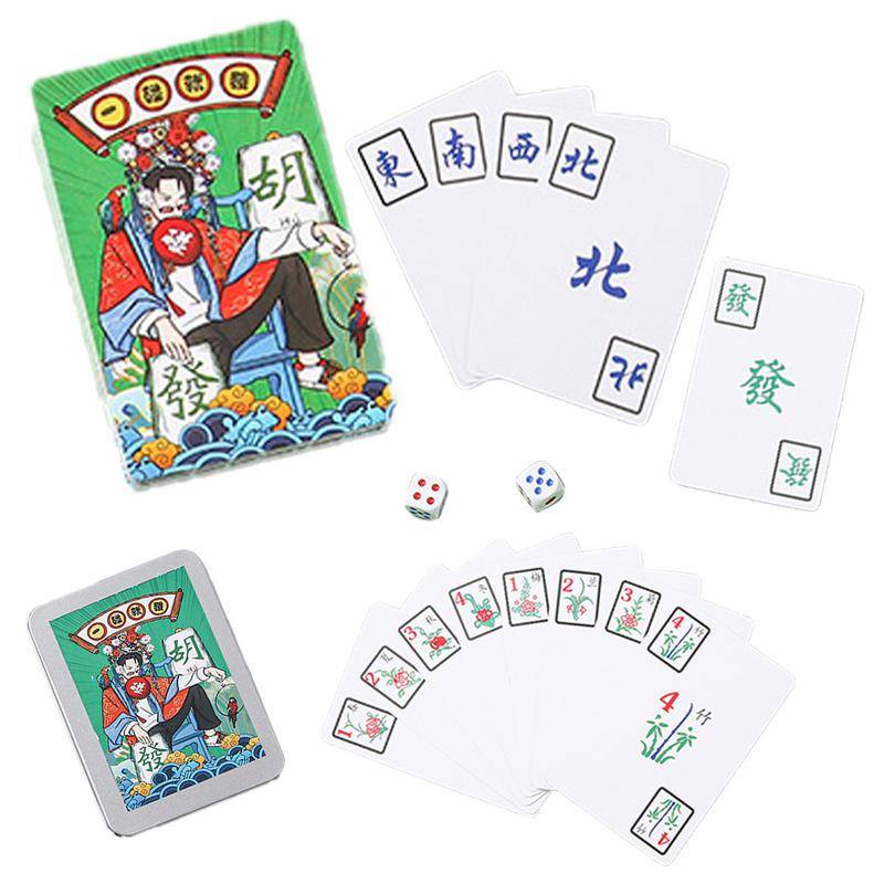 Mahjong card game for family,  - Card Game Deck avaliação e preço