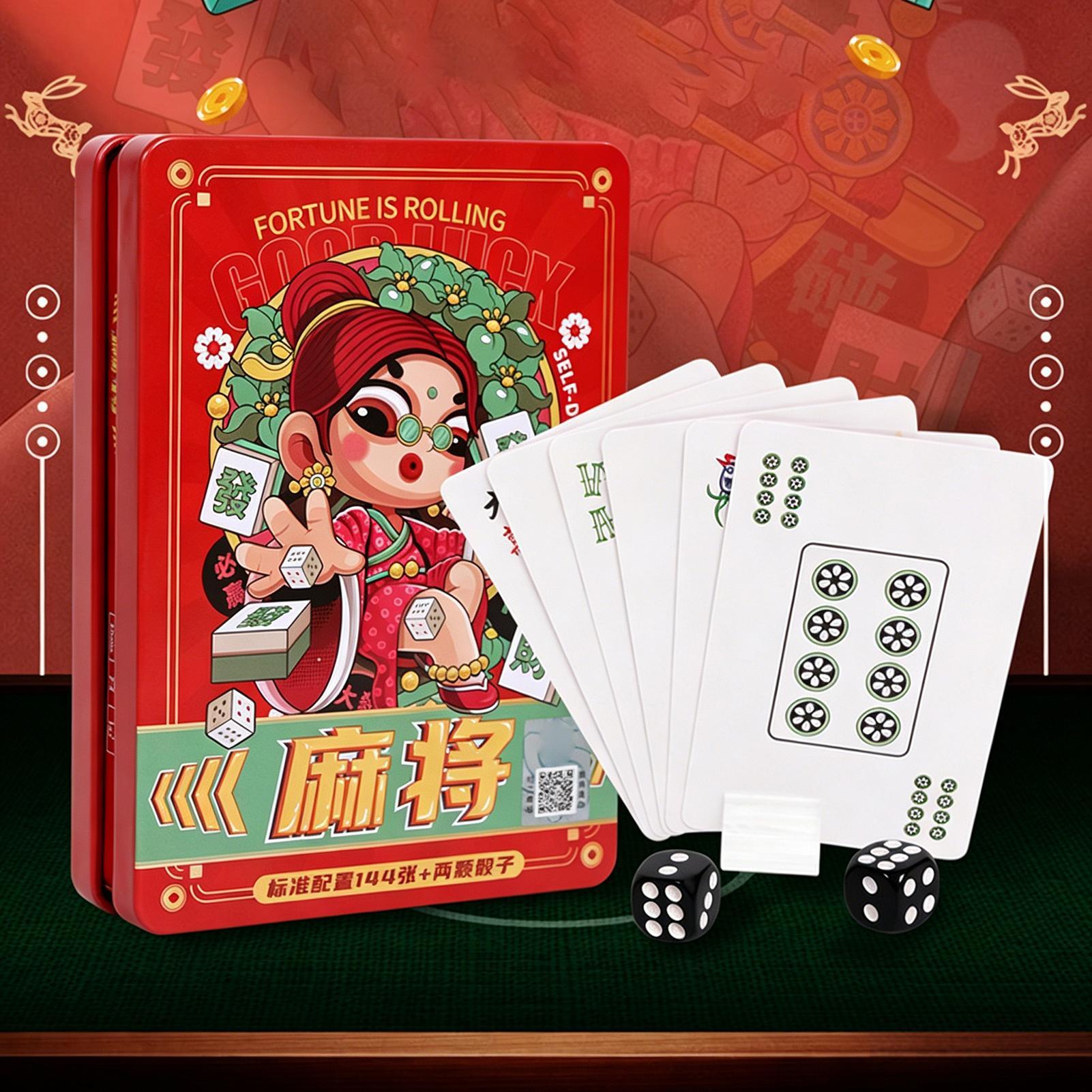 Cartas de jogar Mahjong, jogo  - Card Game Deck avaliação e preço